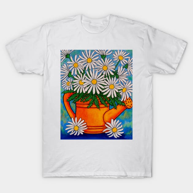 Crazy for Daisies T-Shirt by LisaLorenz